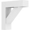 Ekena Millwork Standard Traditional Architectural Grade PVC Bracket with Block Ends, 3"W x 12"D x 12"H BKTP03X12X12TRA05 - alternate 1